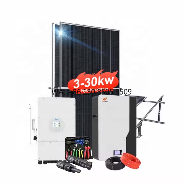 Wind Solar Hybrid Kit - Off Grid Solar Energy System Complete