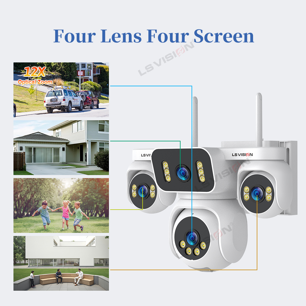 LS VISION 4 Screens AOV Solar  - Solar Panel Tilt Mount review and price