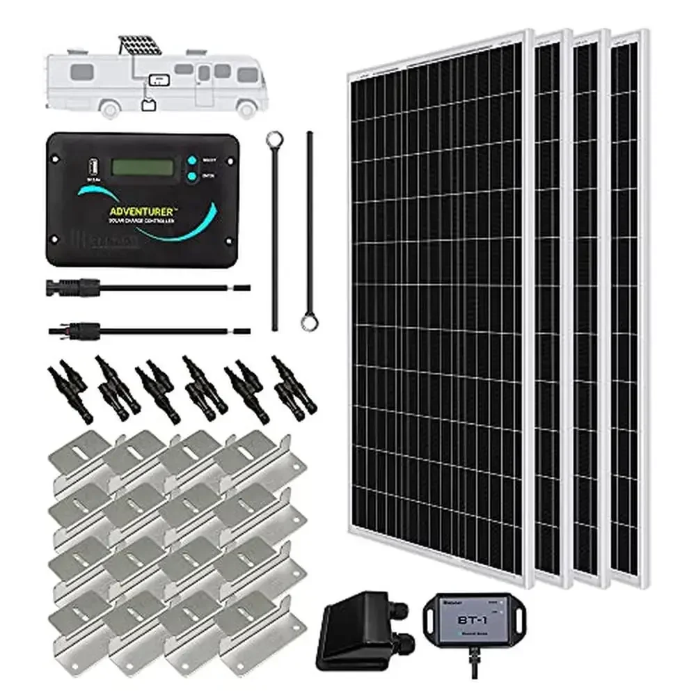 -For Solar RV Kit Off-Grid 400 - Rv Solar Kit 400W review and price