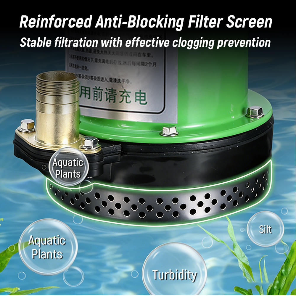 Rechargeable Submersible Pump  - Solar Pool Pump Kit review and price