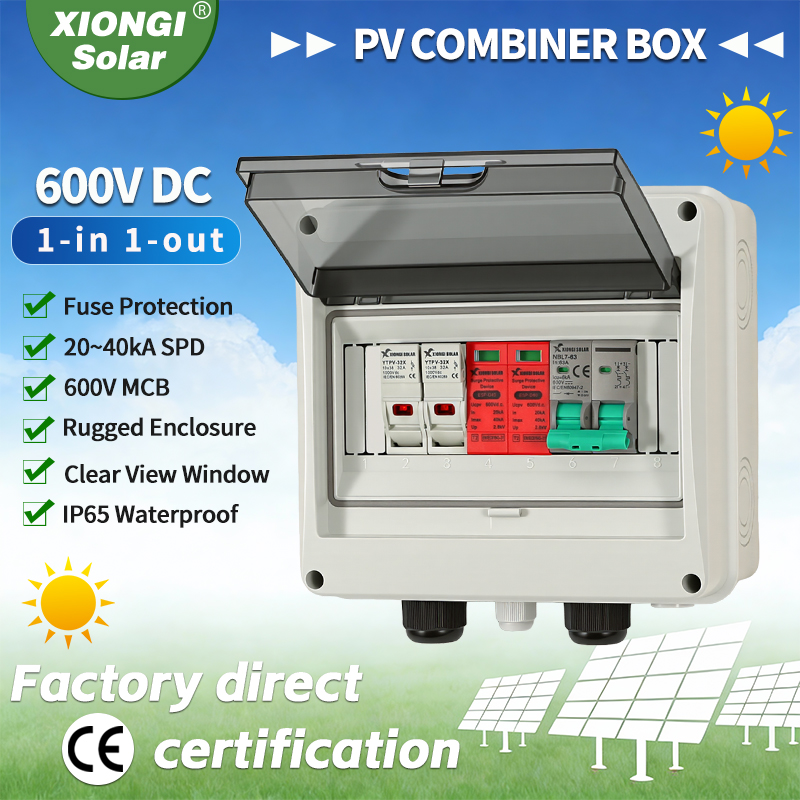 1 PCS Solar photovoltaic PV DC - Solar Combiner Box review and price