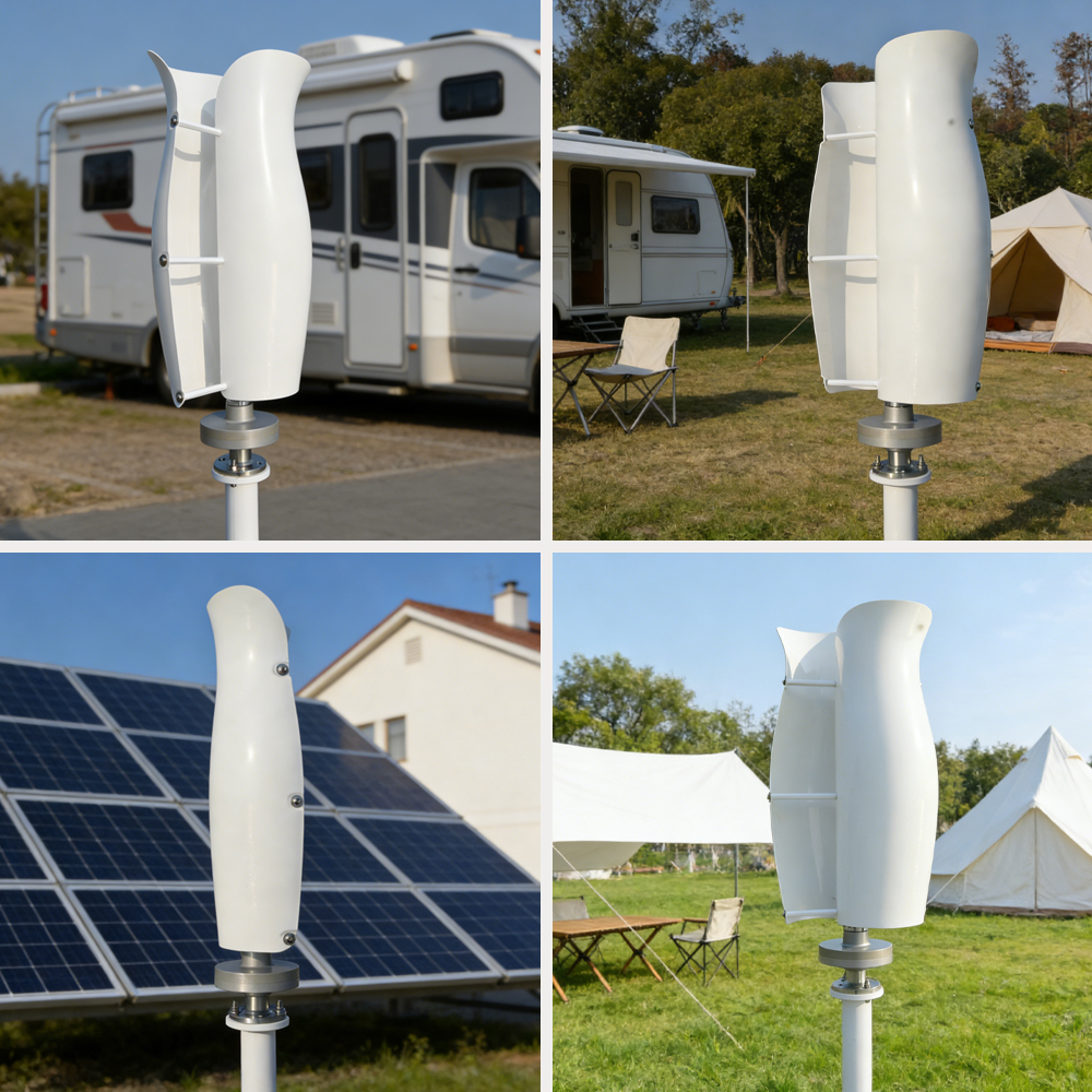Silent Wind Turbine Generator  - Wind Solar Hybrid Kit review and price