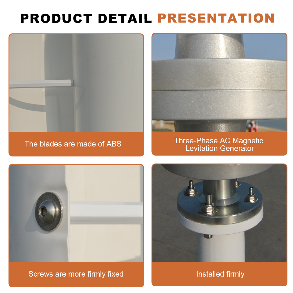 Silent Wind Turbine Generator  - Wind Solar Hybrid Kit review and price