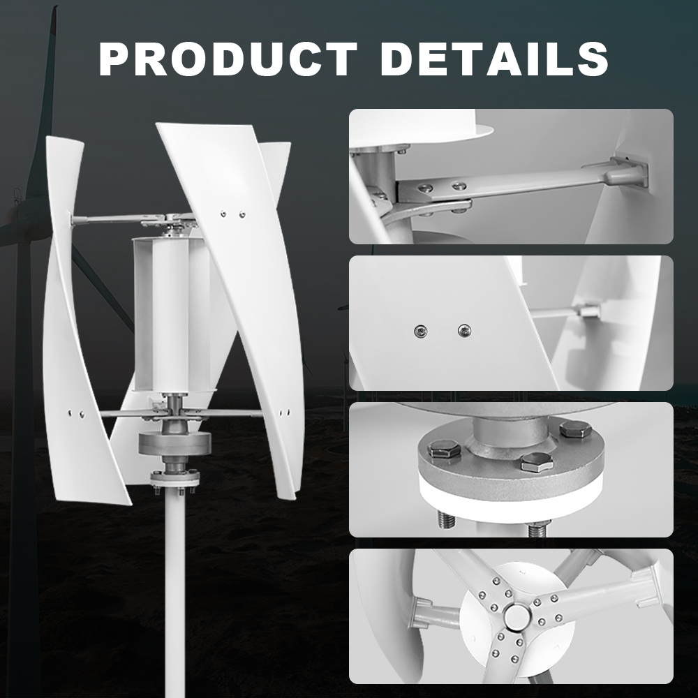 2000W 2KW Vertical Axis Wind T - Wind Solar Hybrid Kit review and price
