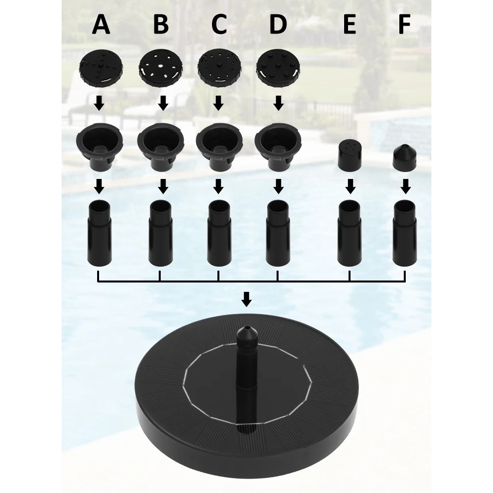 Solar Fountain Pump – Floating - Solar Pool Pump Kit review and price