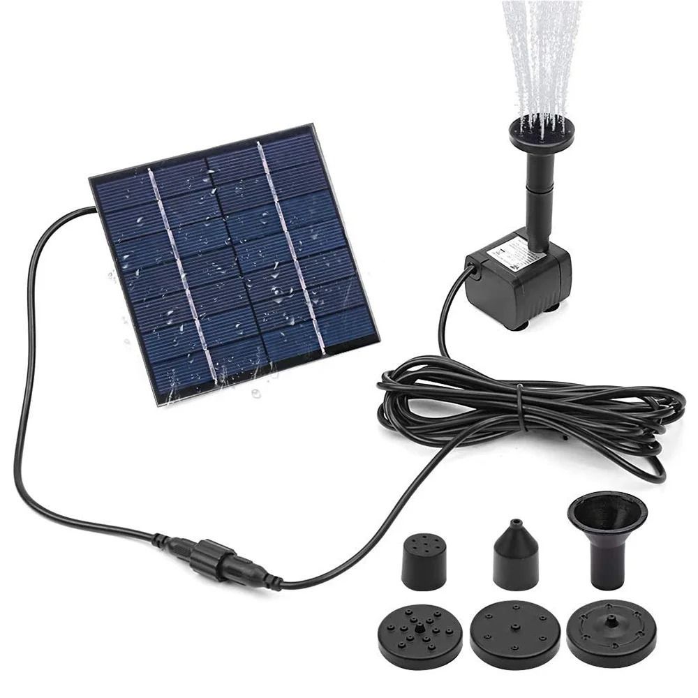 1.4W Mini Solar Fountain Pump  - Solar Pool Pump Kit review and price