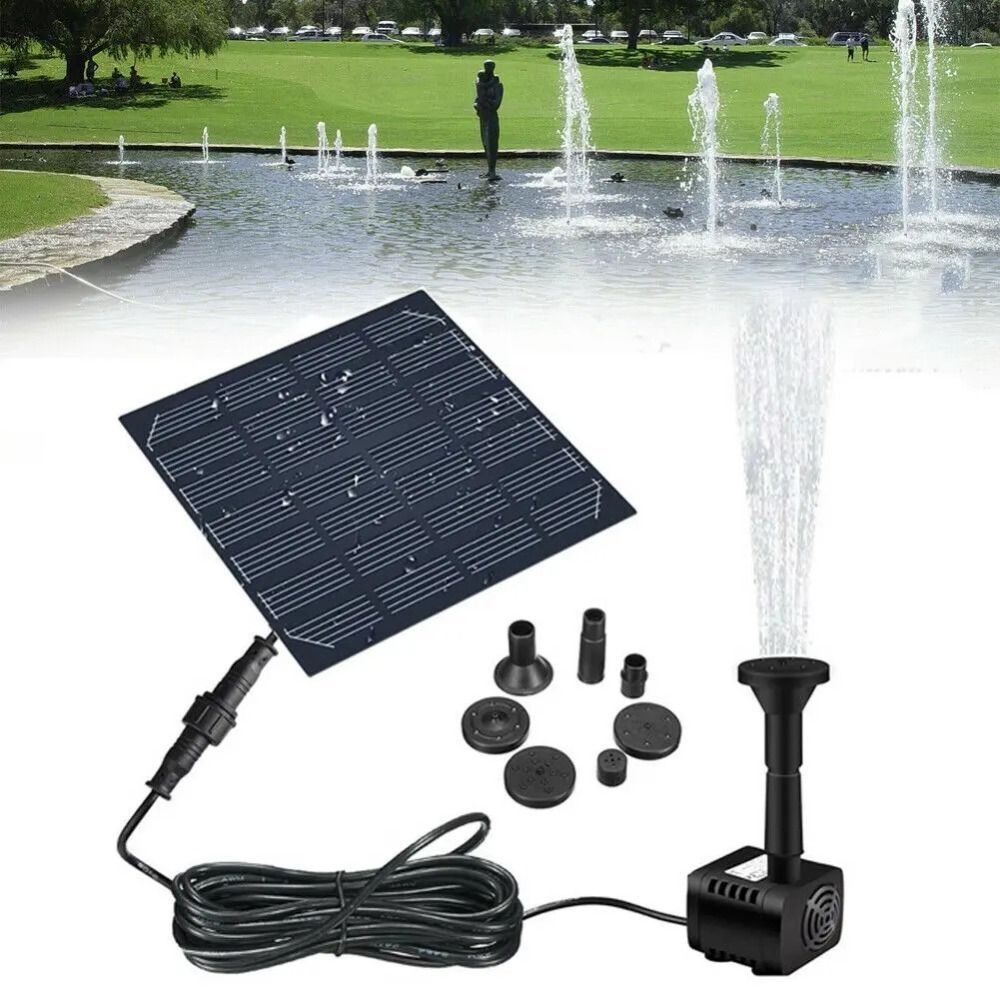 1.4W Mini Solar Fountain Pump  - Solar Pool Pump Kit review and price