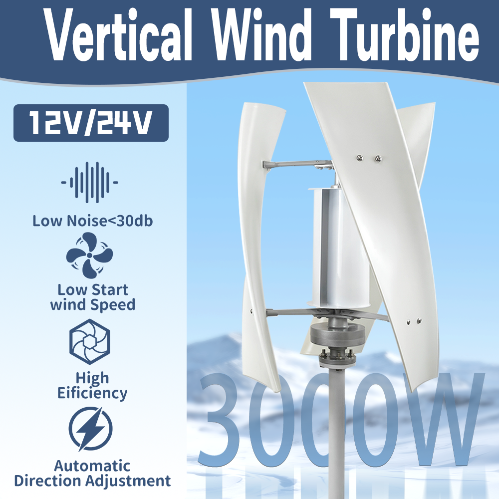 3000W High Efficiency Wind Tur - Wind Solar Hybrid Kit review and price