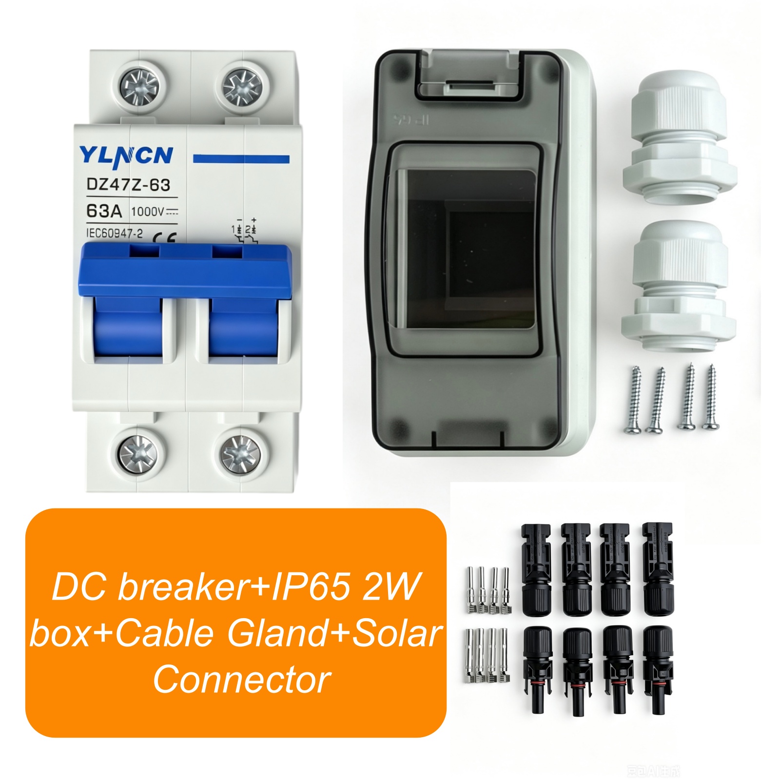 DC Mini Circuit Breaker 2P 100 - Solar Combiner Box review and price