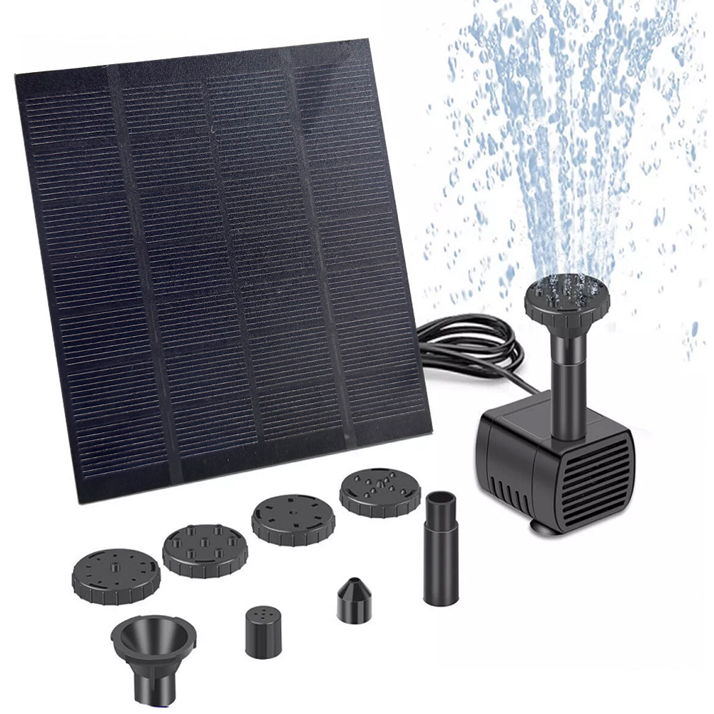 Solar Water Fountain Pump with - Solar Pool Pump Kit review and price