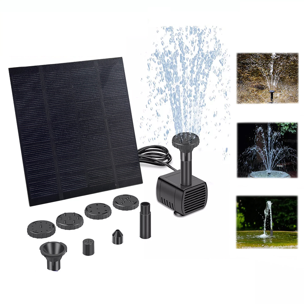 Solar Water Fountain Pump with - Solar Pool Pump Kit review and price
