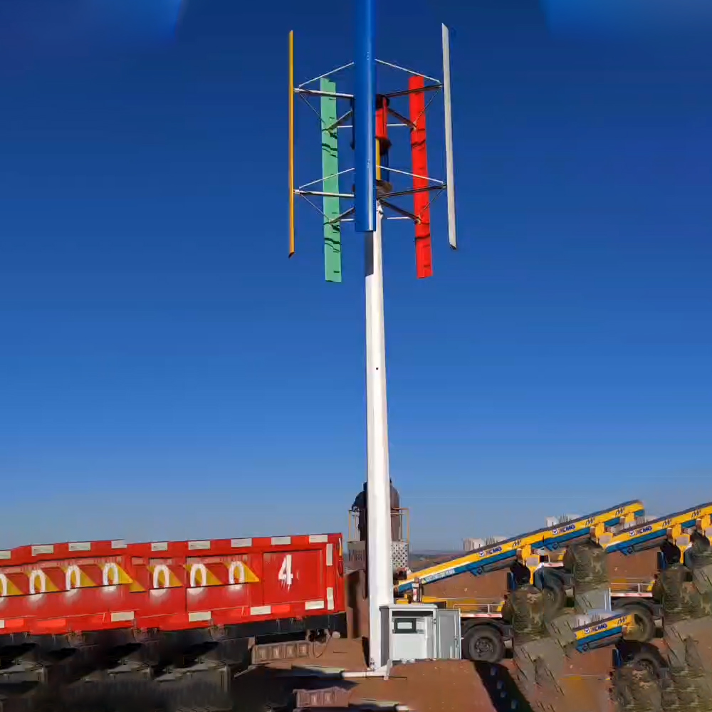 80KW Vertical Wind Turbine Win - Wind Solar Hybrid Kit review and price