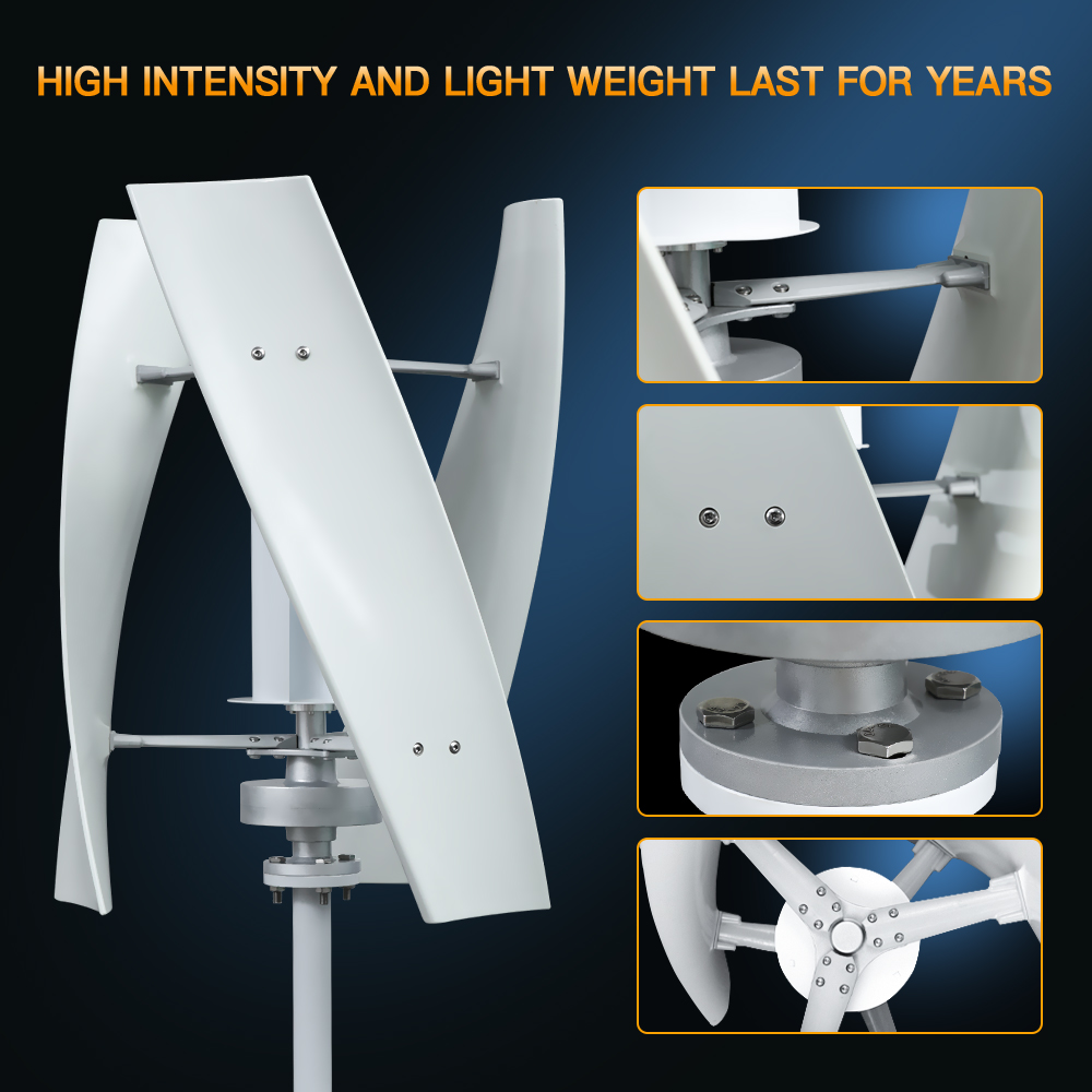 3KW 5KW Vertical Axis Wind Tur - Wind Solar Hybrid Kit review and price
