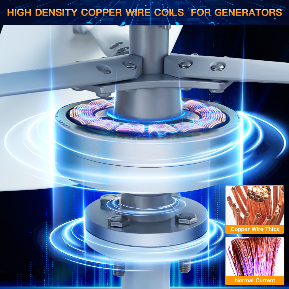 3KW 5KW Vertical Axis Wind Tur - Wind Solar Hybrid Kit review and price