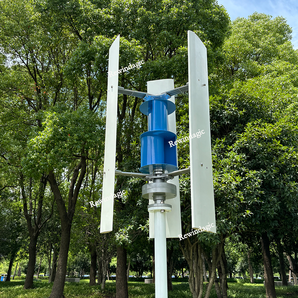 Low Noise High Power 10KW Vert - Wind Solar Hybrid Kit review and price