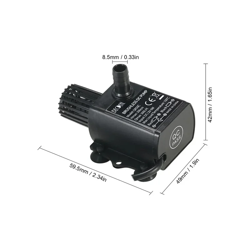 Ultra-quiet DV12V Solar Brushl - Solar Pool Pump Kit review and price