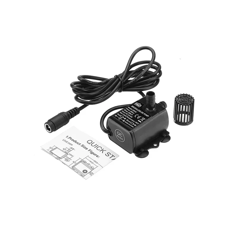 Ultra-quiet DV12V Solar Brushl - Solar Pool Pump Kit review and price