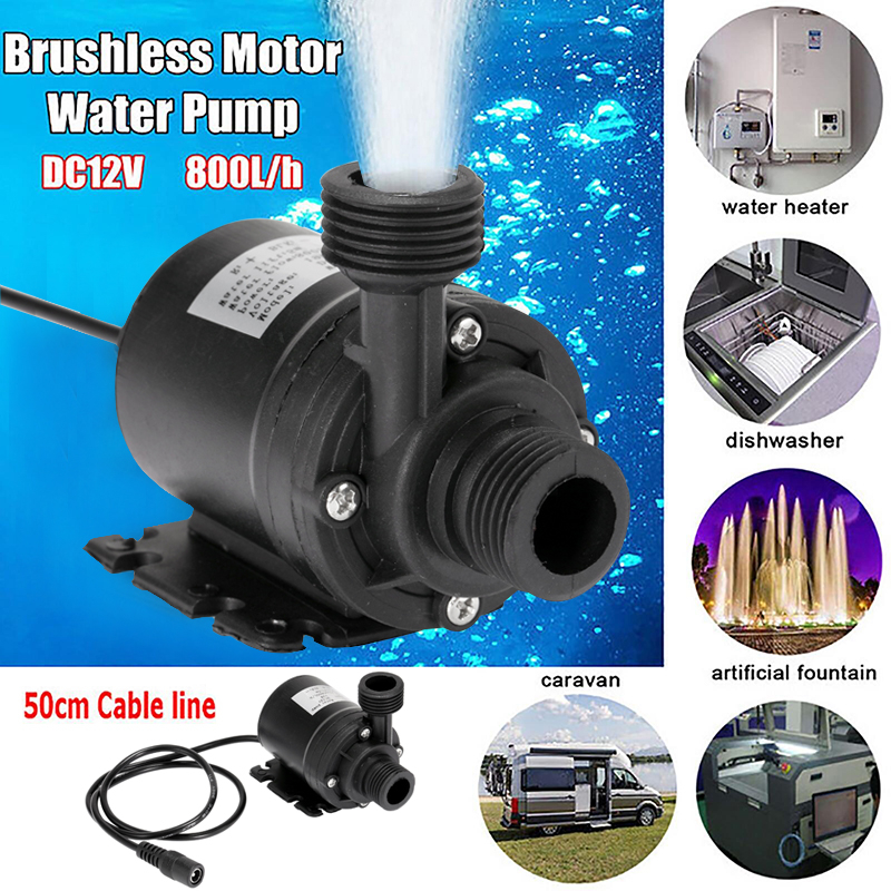 50W 12V Low Noise Brushless Pu - Solar Pool Pump Kit review and price