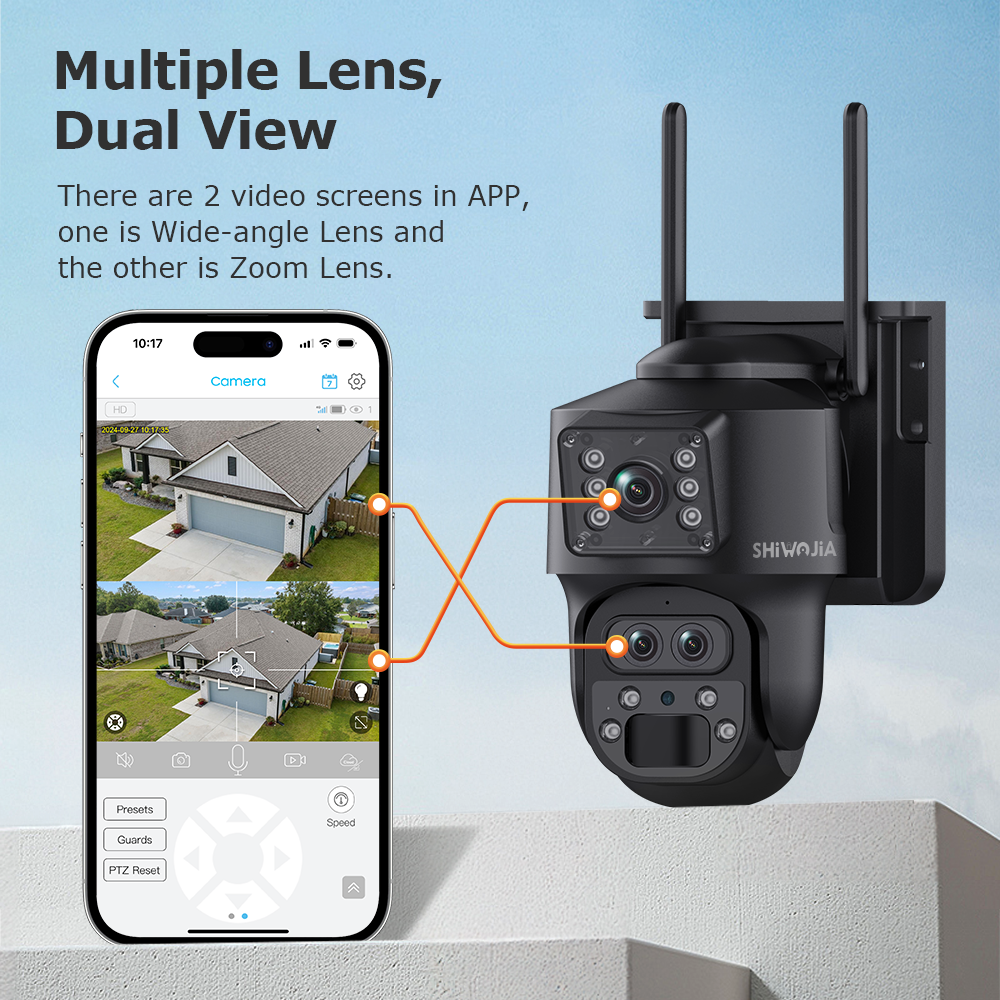 SHIWOJIA 15X ZOOM Solar Camera - Solar Panel Tilt Mount review and price
