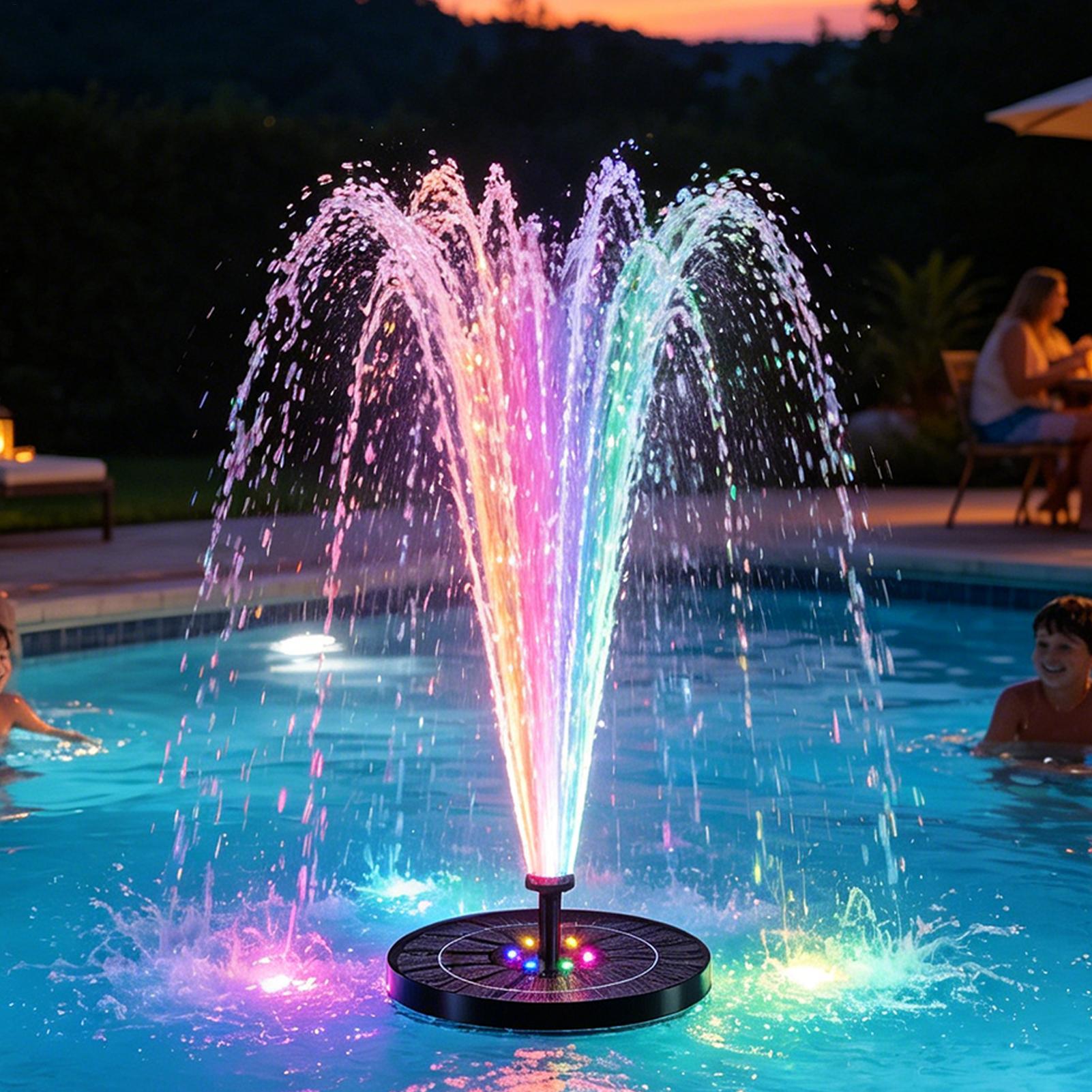 Floating Solar Bird Bath Fount - Solar Pool Pump Kit review and price