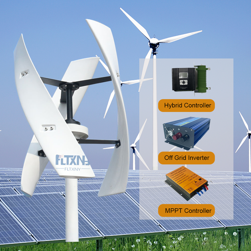 20000W 50KW Vertical Axis Magl - Wind Solar Hybrid Kit review and price