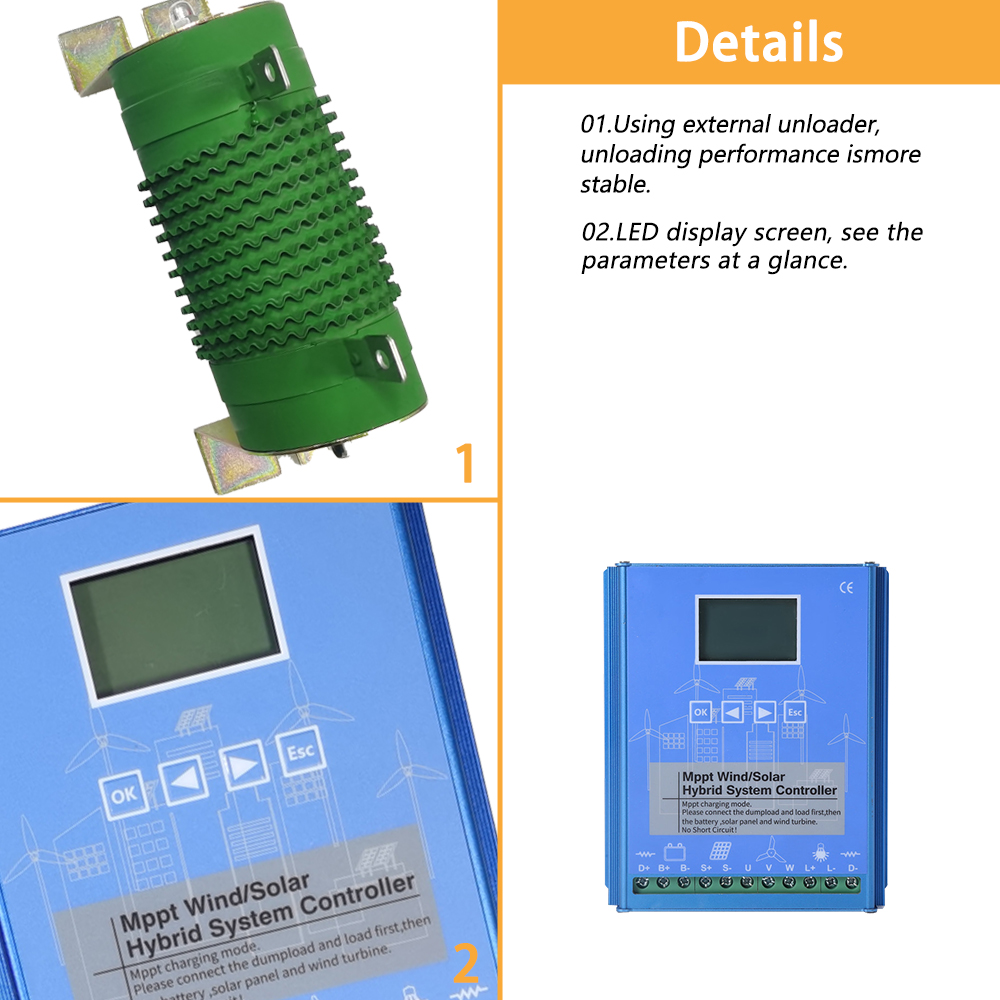 Solar &Wind Hybrid System MPPT - Wind Solar Hybrid Kit review and price