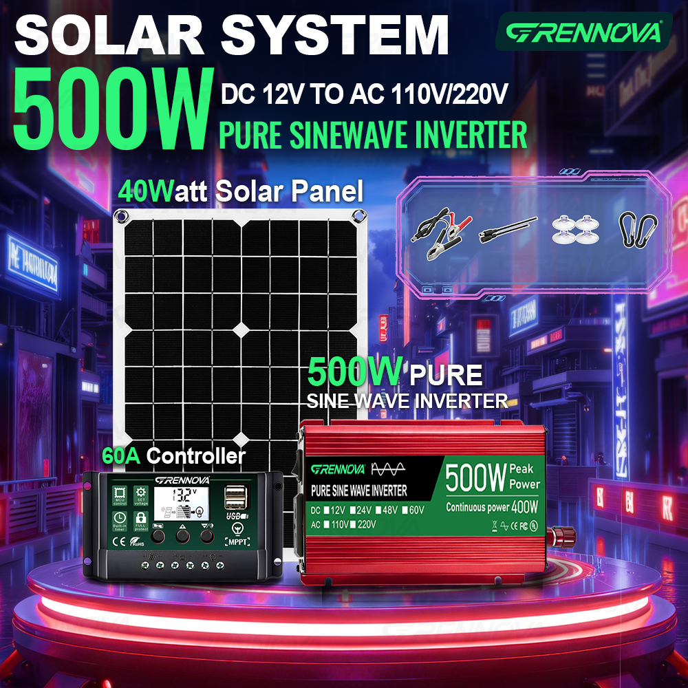 Complete Pure Sine Wave Solar  - Rv Solar Kit 400W review and price