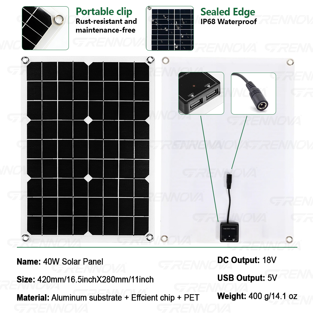 Complete Pure Sine Wave Solar  - Rv Solar Kit 400W review and price