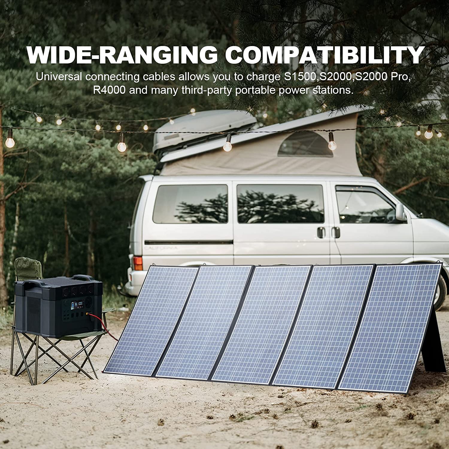 ALLPOWERS Foldable Solar Panel - Rv Solar Kit 400W review and price