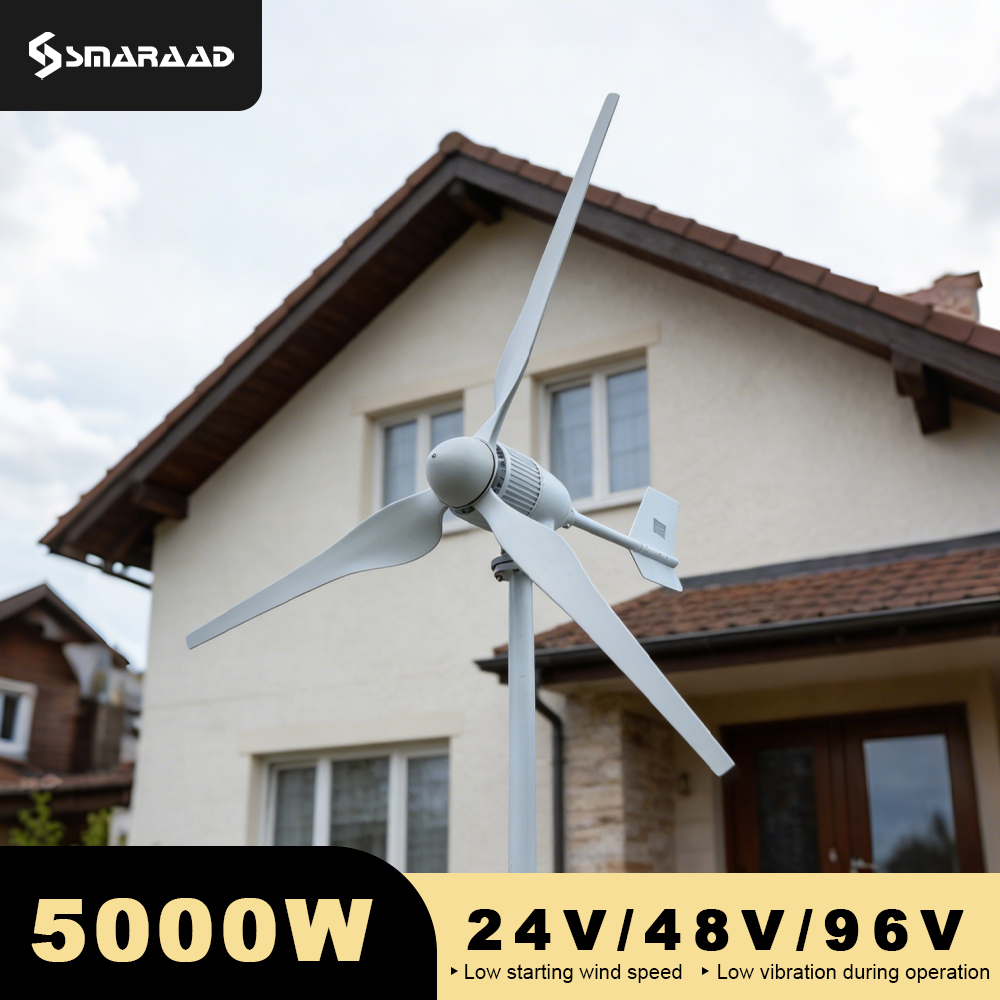 5000W 5KW Horizontal Axis Wind - Wind Solar Hybrid Kit review and price