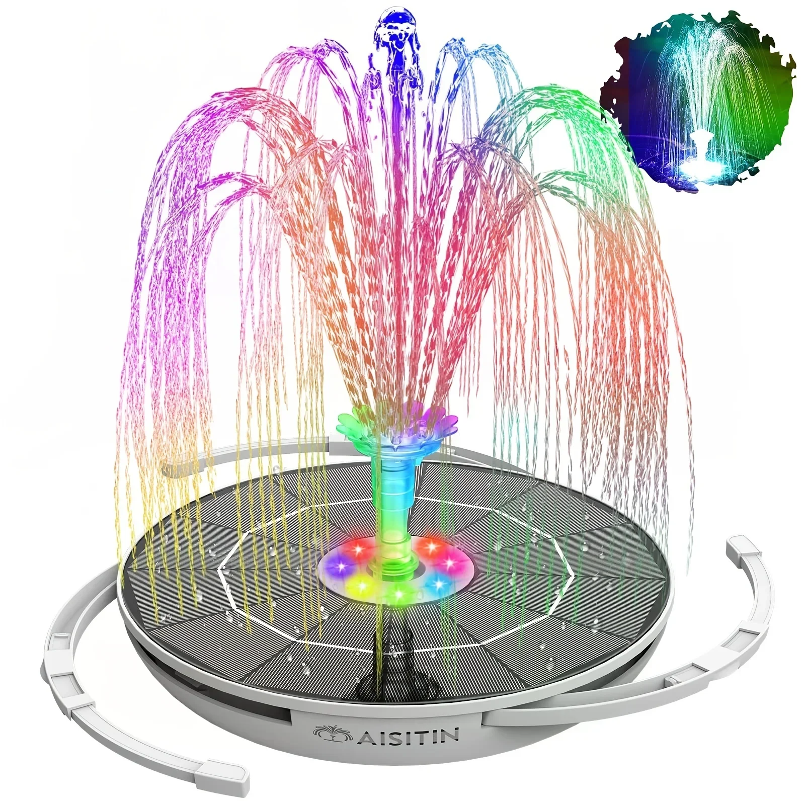 6.5W LED Solar Fountain Pump w - Solar Pool Pump Kit review and price