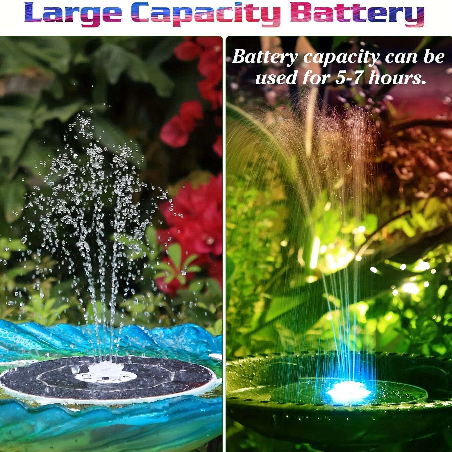 6.5W LED Solar Fountain Pump w - Solar Pool Pump Kit review and price